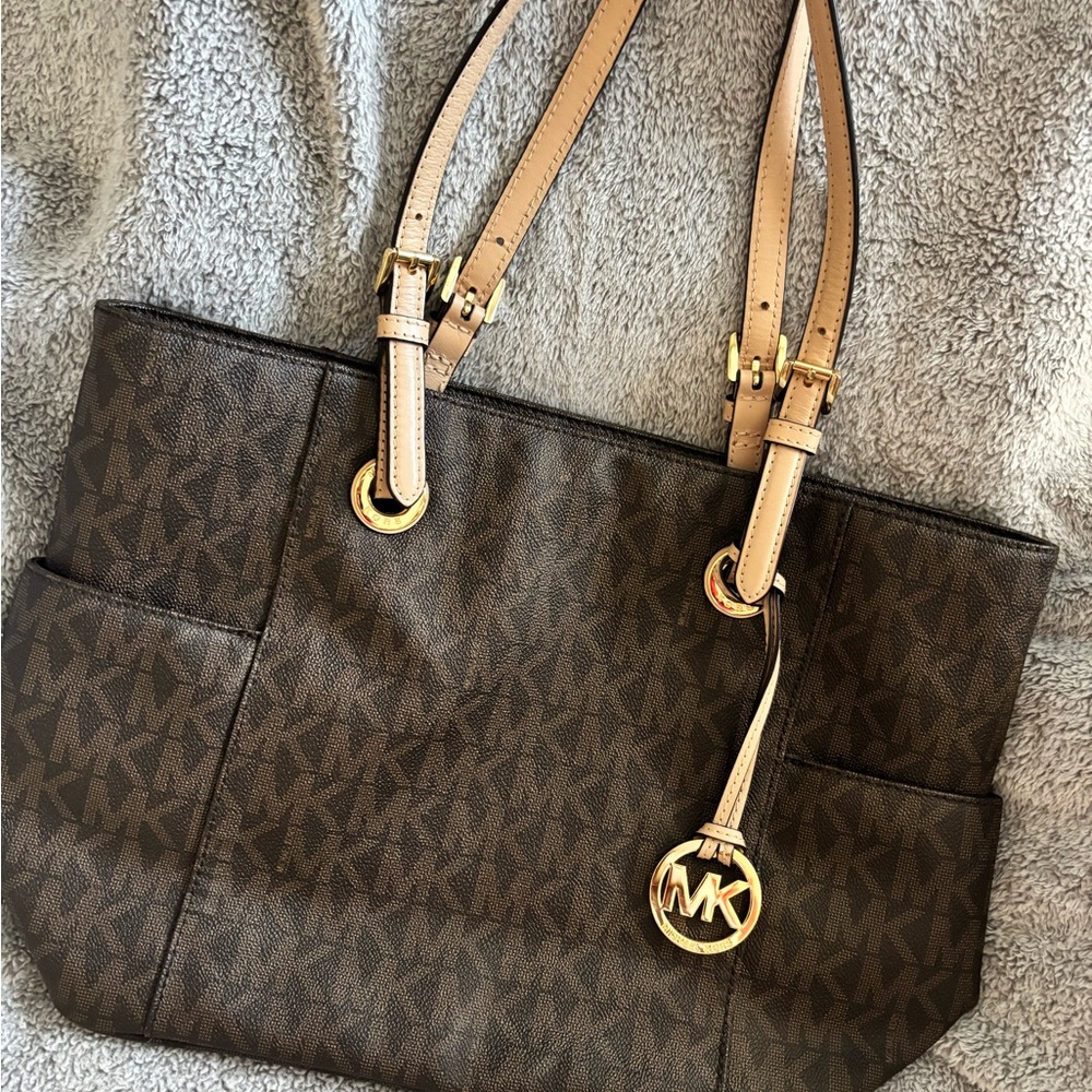 Michael Kors Signature Brown Tote